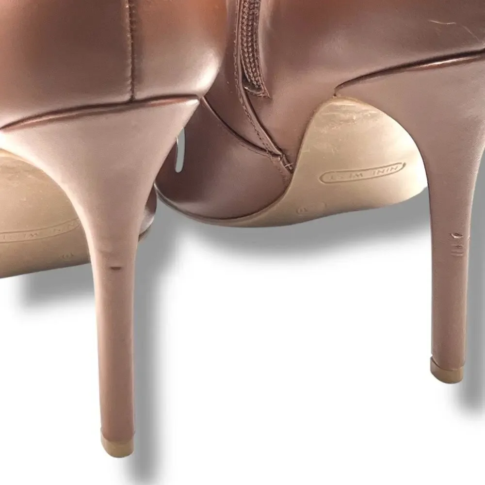 Nine West Brown Tolate Ankle Boots 8.5 - Picture 5 of 7